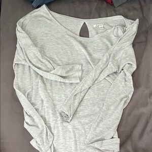 Gray Women's Top